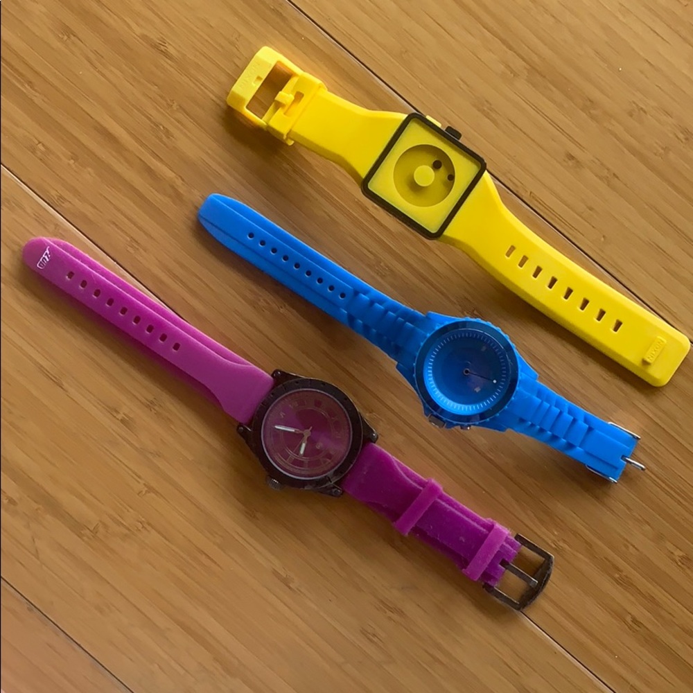 3 Designer Men’s Watches- Nixon and Flud